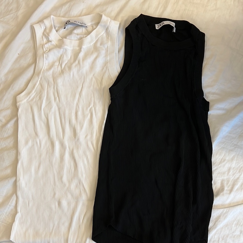 Zara ribbed tank top
